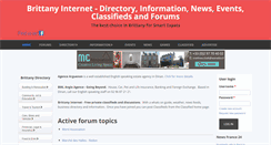 Desktop Screenshot of brittany-internet.com